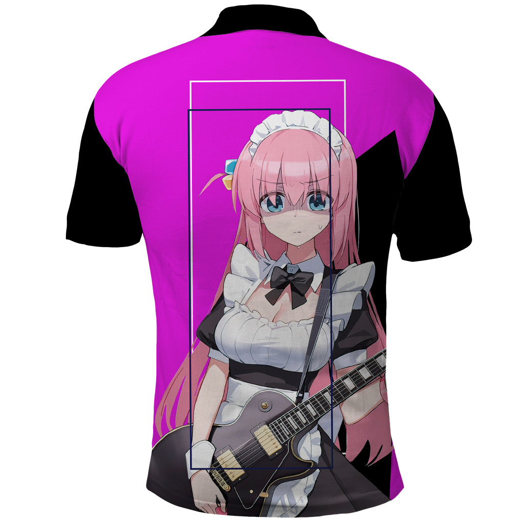 Hitori Gotoh Bochi The Rock! Polo Shirt Anime Style