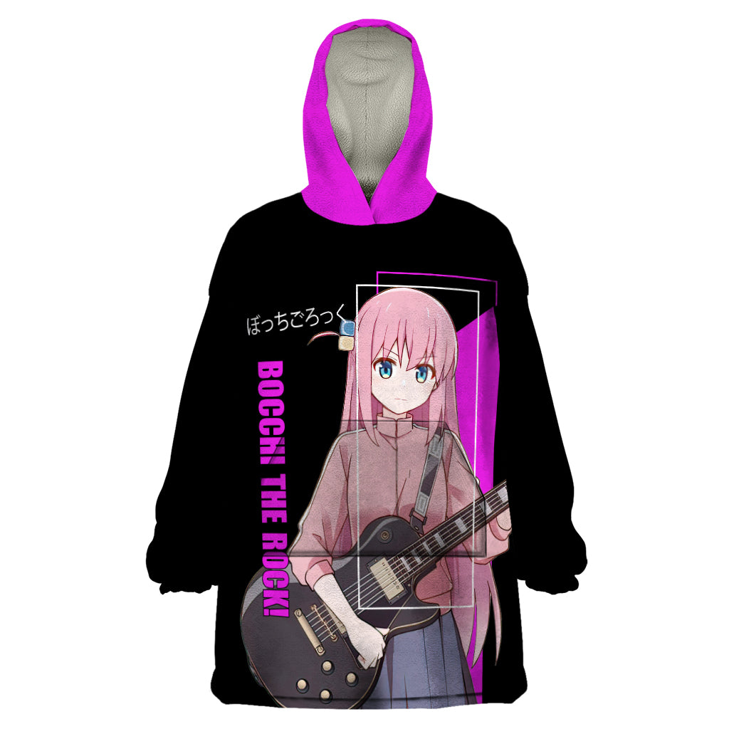 Hitori Gotoh Bochi The Rock! Wearable Blanket Hoodie Anime Style
