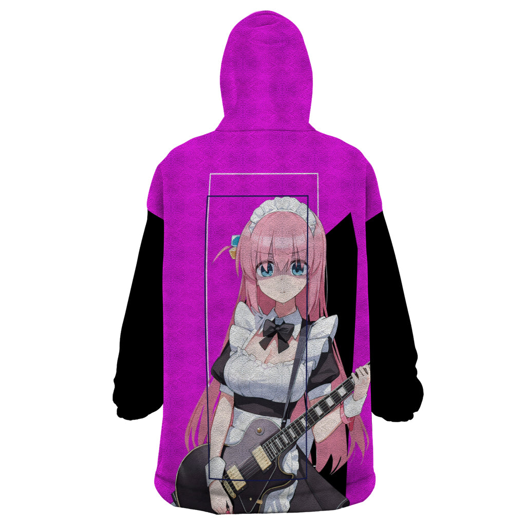 Hitori Gotoh Bochi The Rock! Wearable Blanket Hoodie Anime Style