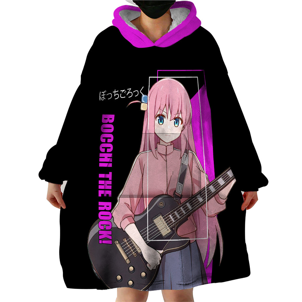 Hitori Gotoh Bochi The Rock! Wearable Blanket Hoodie Anime Style