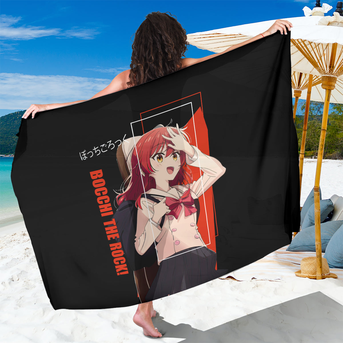 Ikuyo Kita Bochi The Rock! Sarong Anime Style