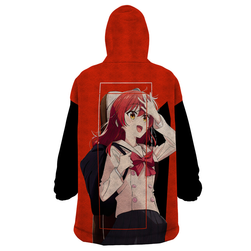 Ikuyo Kita Bochi The Rock! Wearable Blanket Hoodie Anime Style