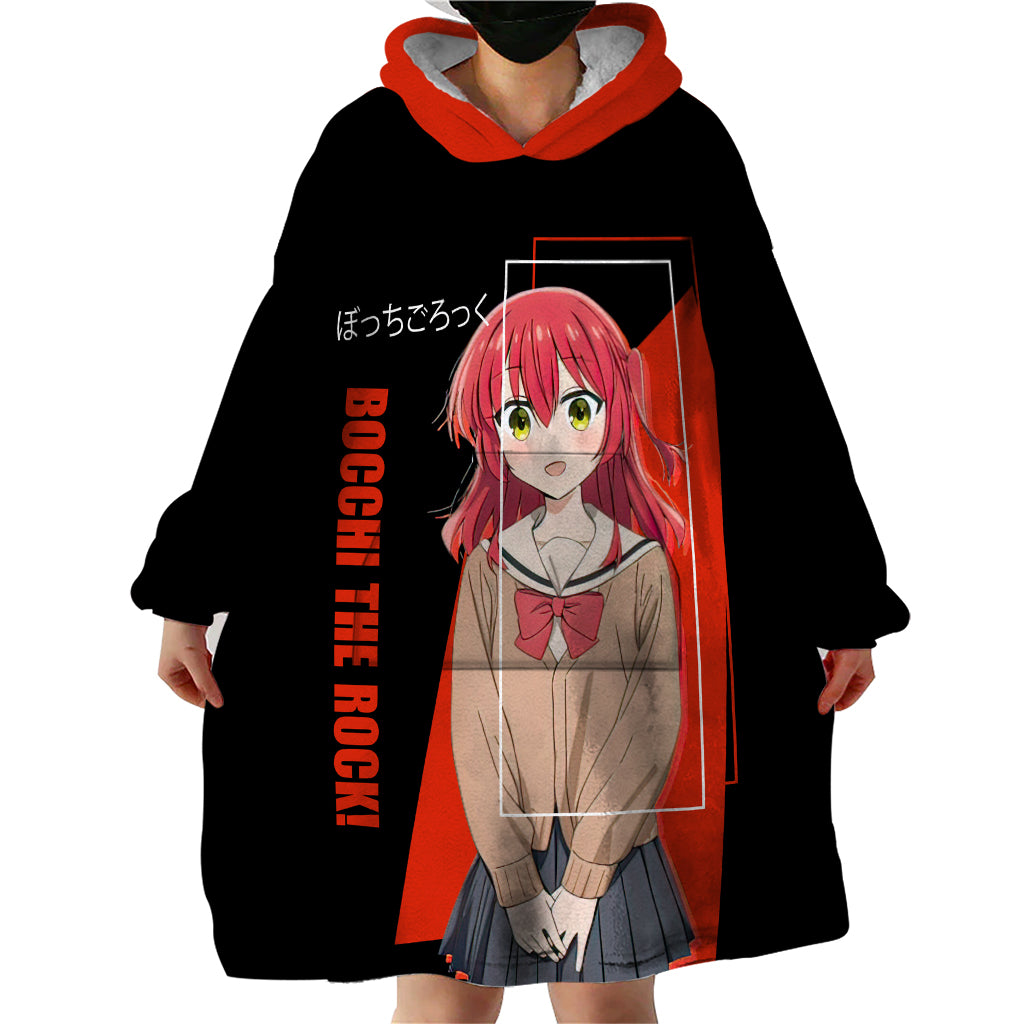 Ikuyo Kita Bochi The Rock! Wearable Blanket Hoodie Anime Style