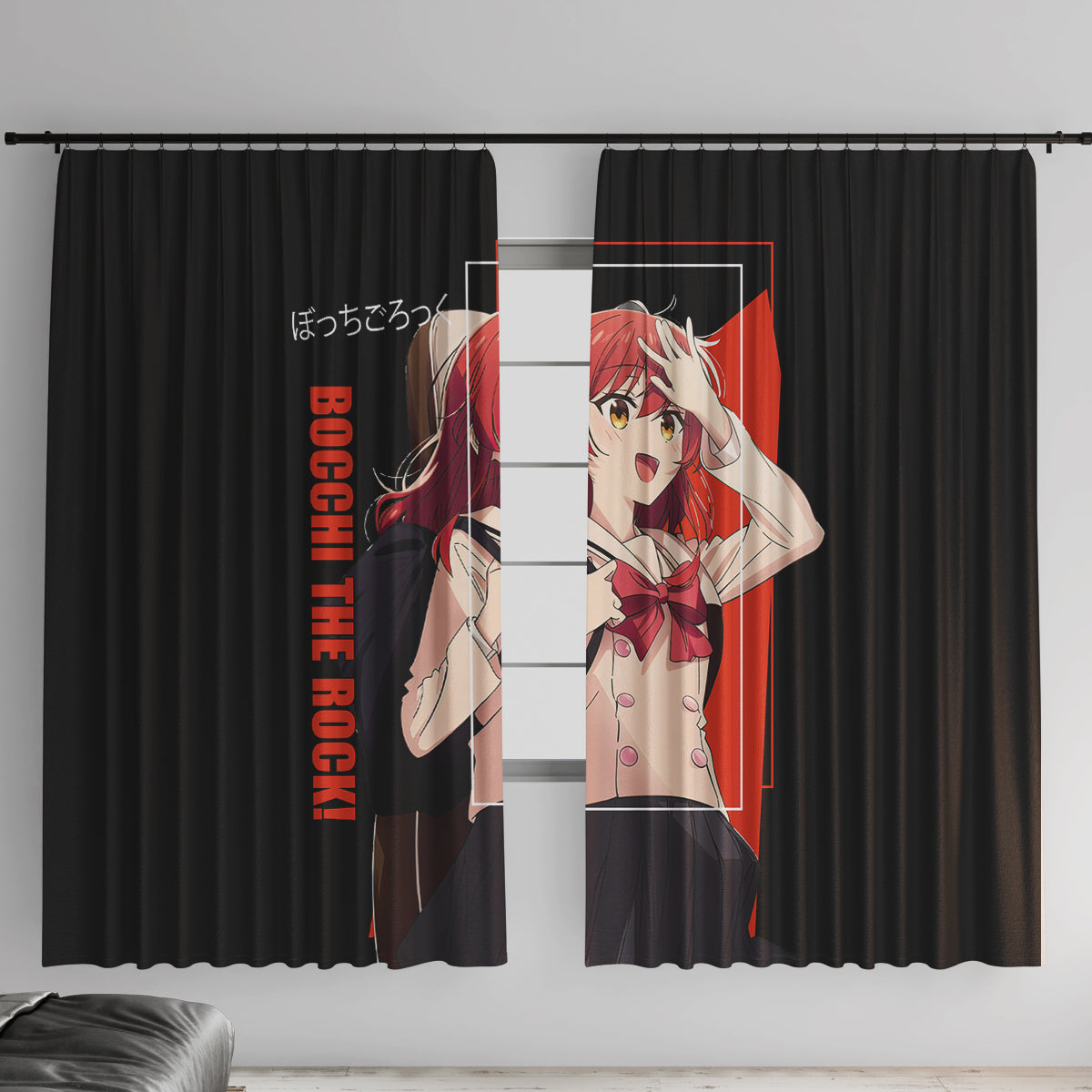 Ikuyo Kita Bochi The Rock! Window Curtain Anime Style