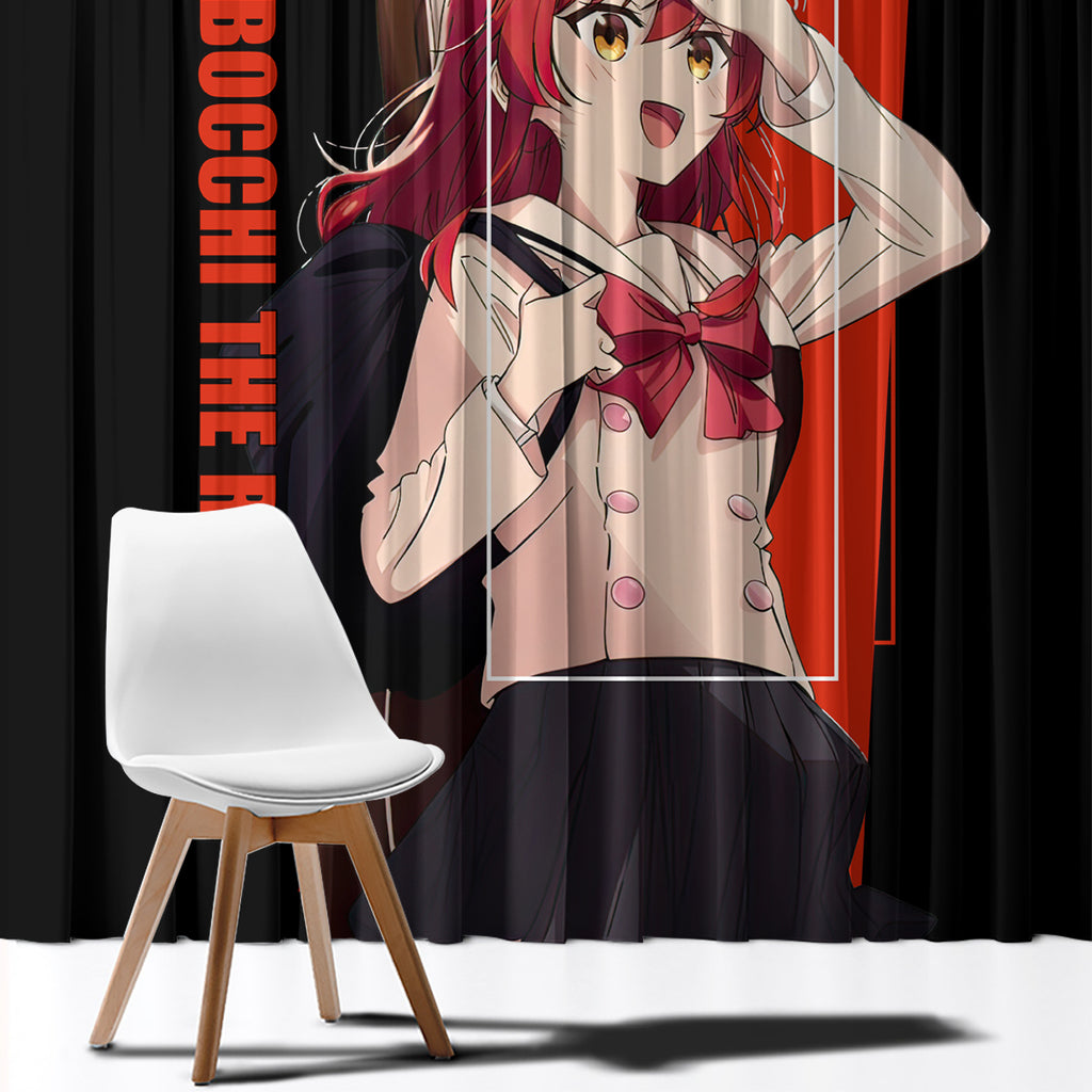Ikuyo Kita Bochi The Rock! Window Curtain Anime Style
