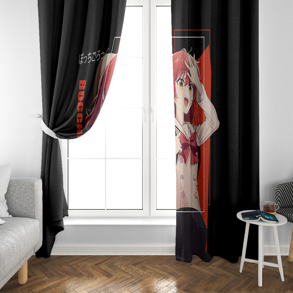 Ikuyo Kita Bochi The Rock! Window Curtain Anime Style