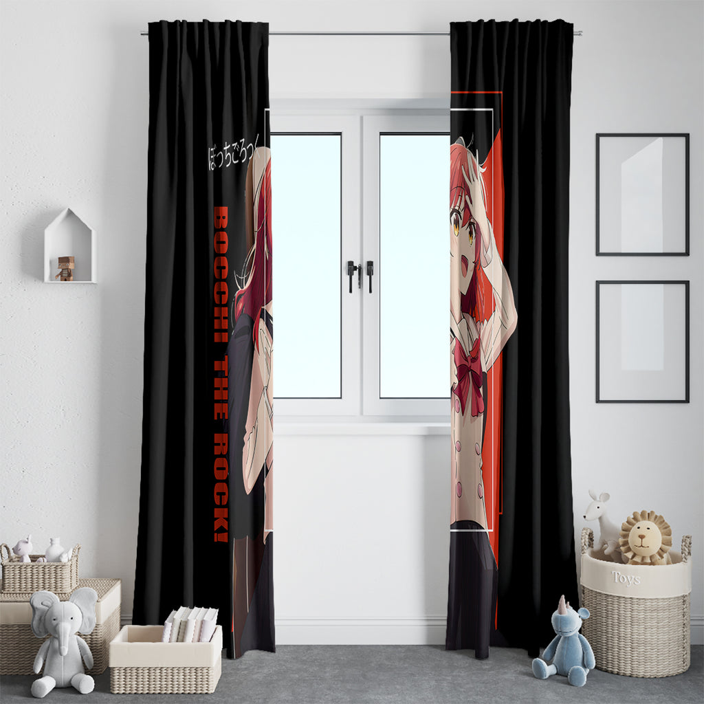 Ikuyo Kita Bochi The Rock! Window Curtain Anime Style