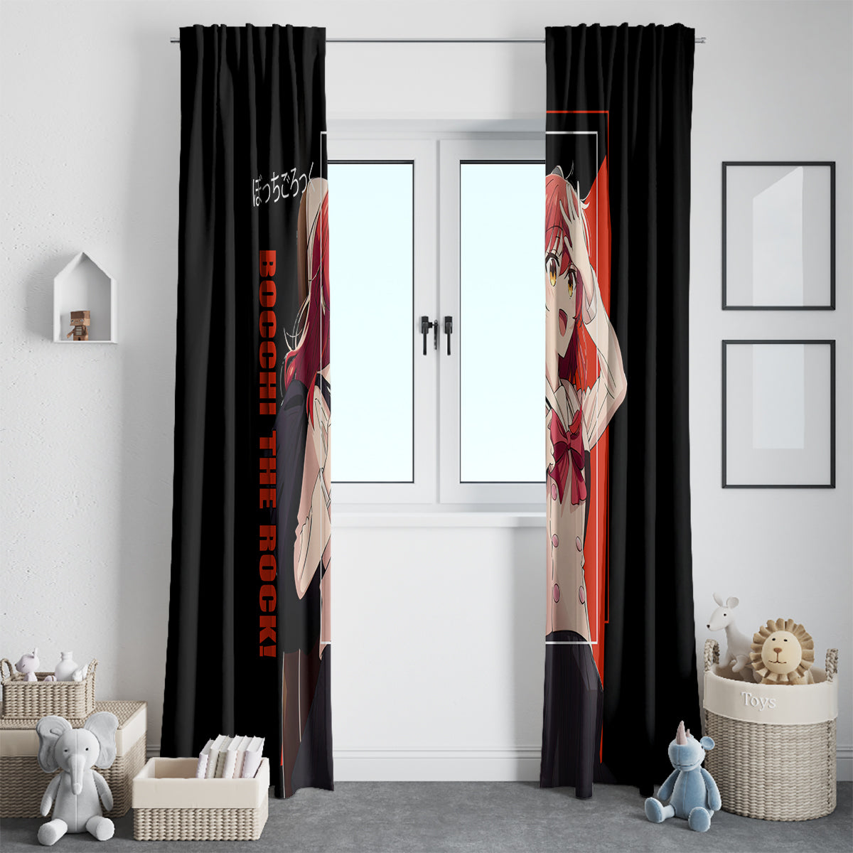 Ikuyo Kita Bochi The Rock! Window Curtain Anime Style