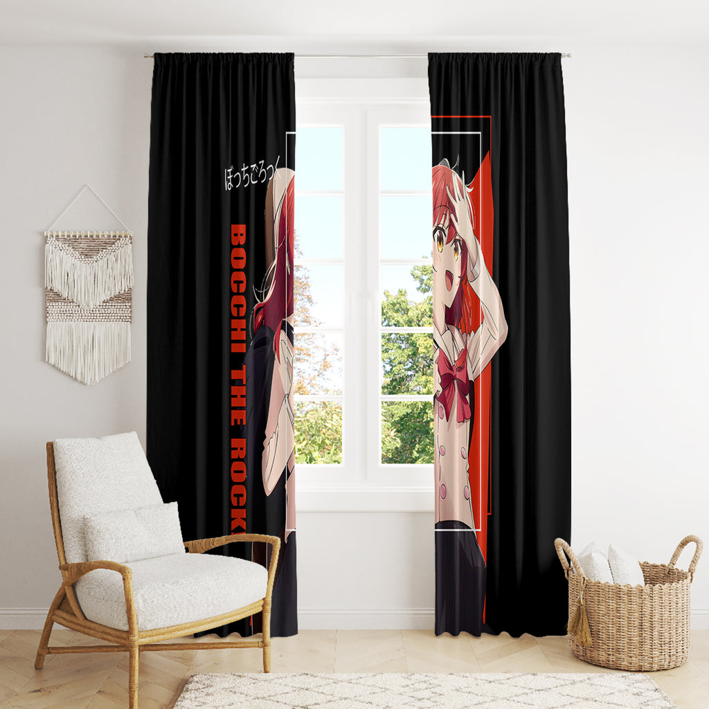 Ikuyo Kita Bochi The Rock! Window Curtain Anime Style