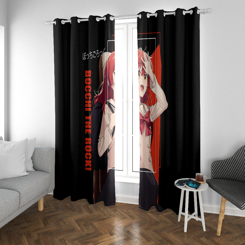 Ikuyo Kita Bochi The Rock! Window Curtain Anime Style