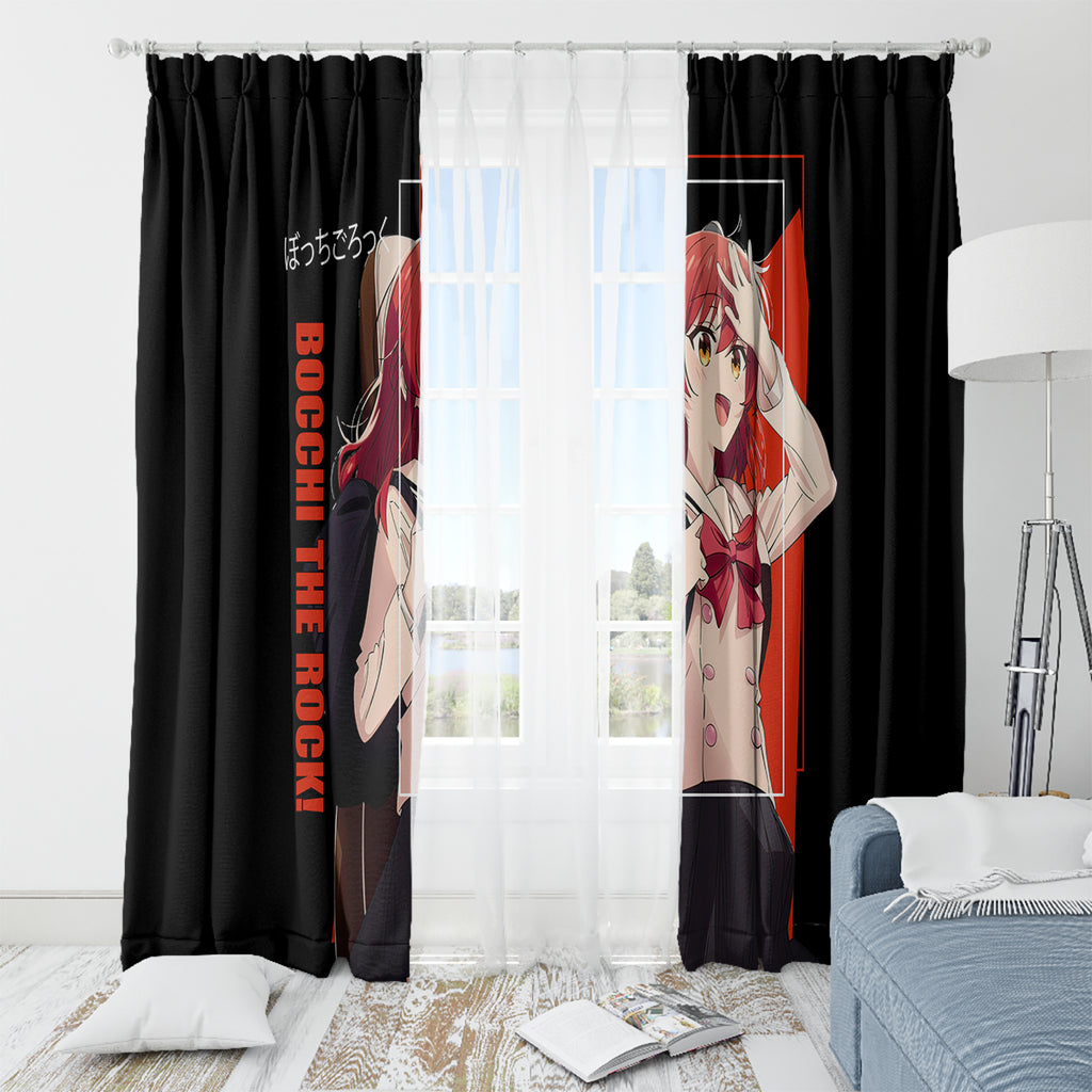 Ikuyo Kita Bochi The Rock! Window Curtain Anime Style