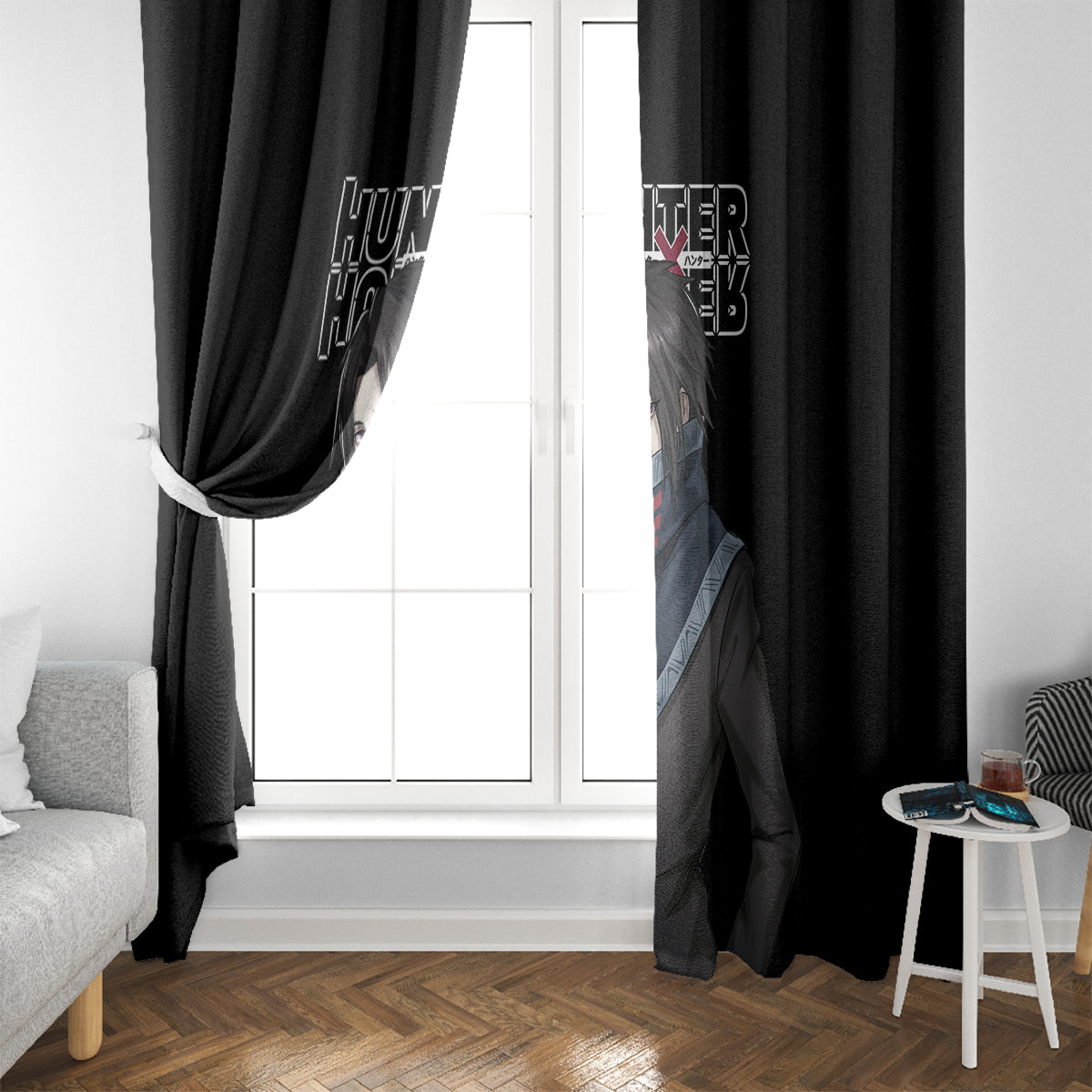 Feitan Portor Hunter X Hunter Window Curtain Anime Style