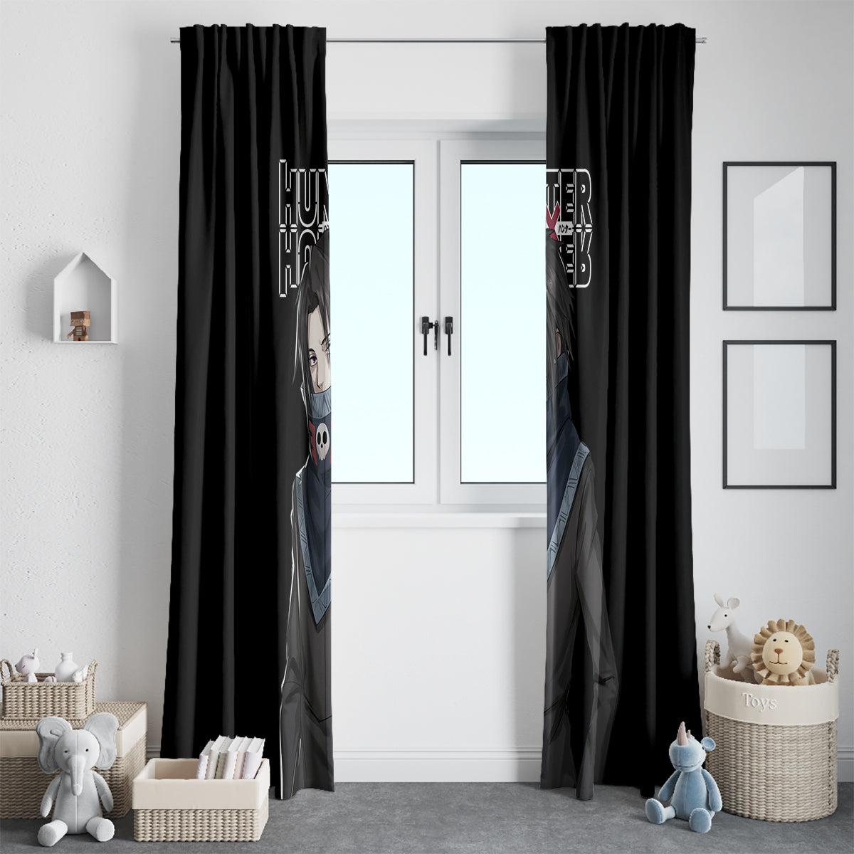 Feitan Portor Hunter X Hunter Window Curtain Anime Style