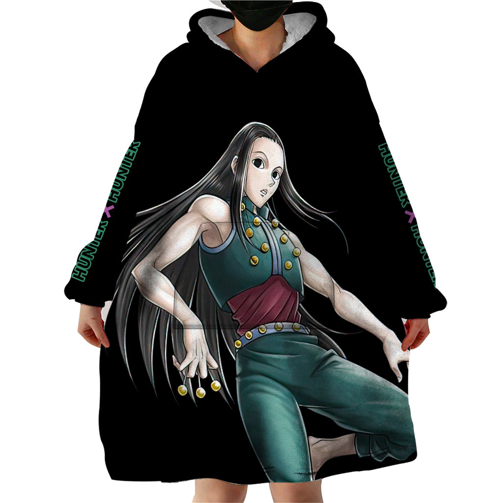 Illumi Zoldyck Hunter X Hunter Wearable Blanket Hoodie Anime Style