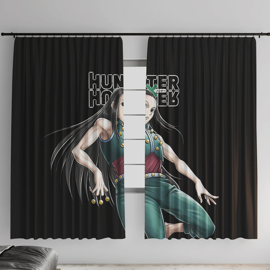 Illumi Zoldyck Hunter X Hunter Window Curtain Anime Style