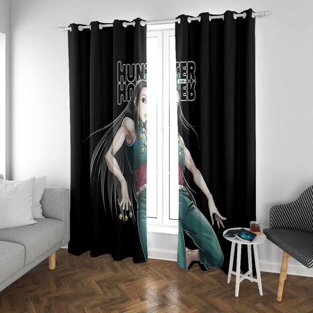 Illumi Zoldyck Hunter X Hunter Window Curtain Anime Style