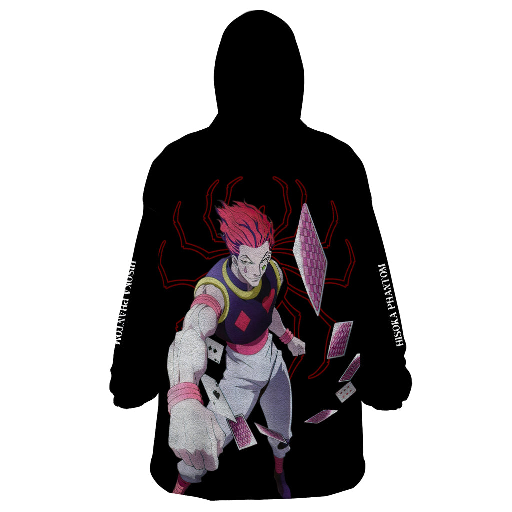 Hisoka Phantom Troupe Hunter X Hunter Wearable Blanket Hoodie Anime Style