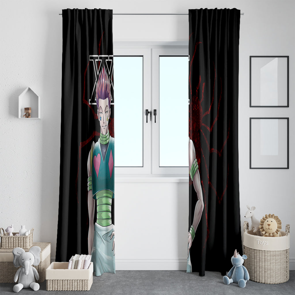 Hisoka Phantom Troupe Hunter X Hunter Window Curtain Anime Style