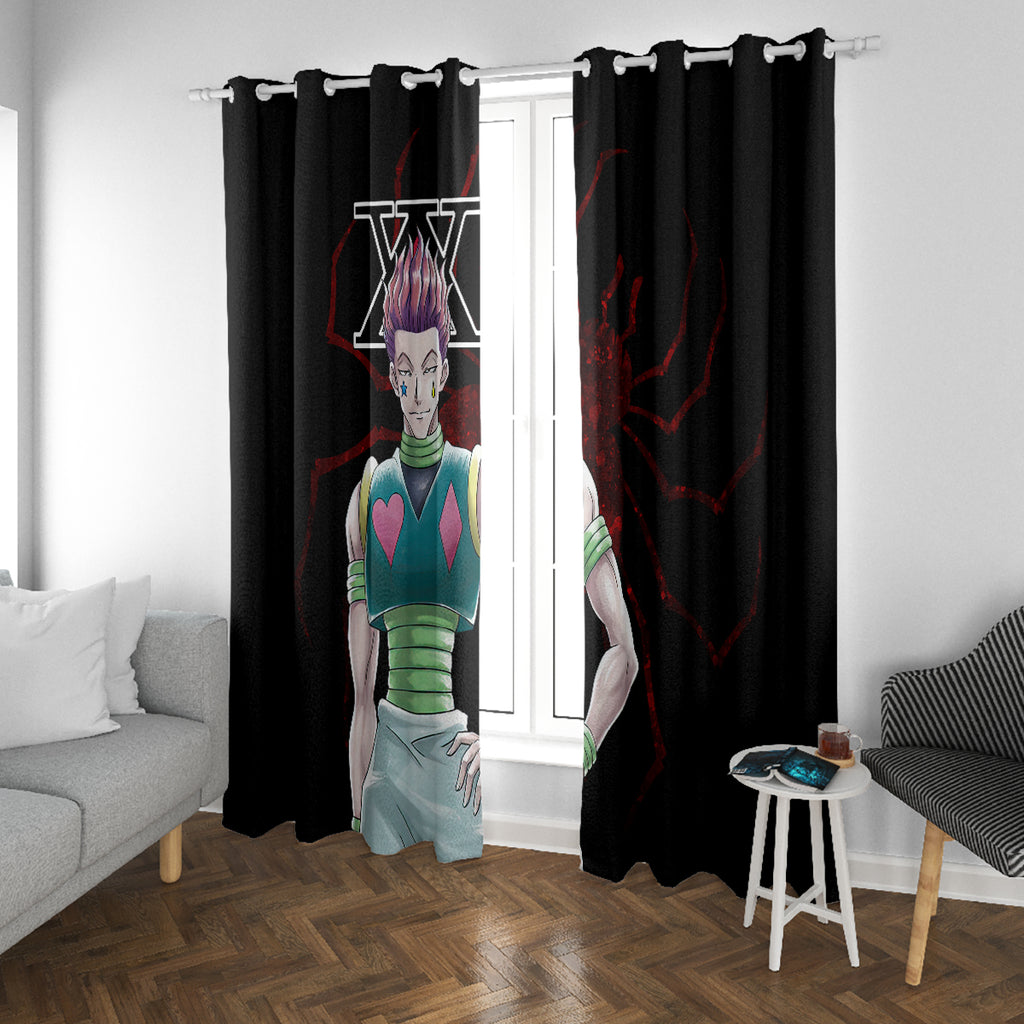 Hisoka Phantom Troupe Hunter X Hunter Window Curtain Anime Style