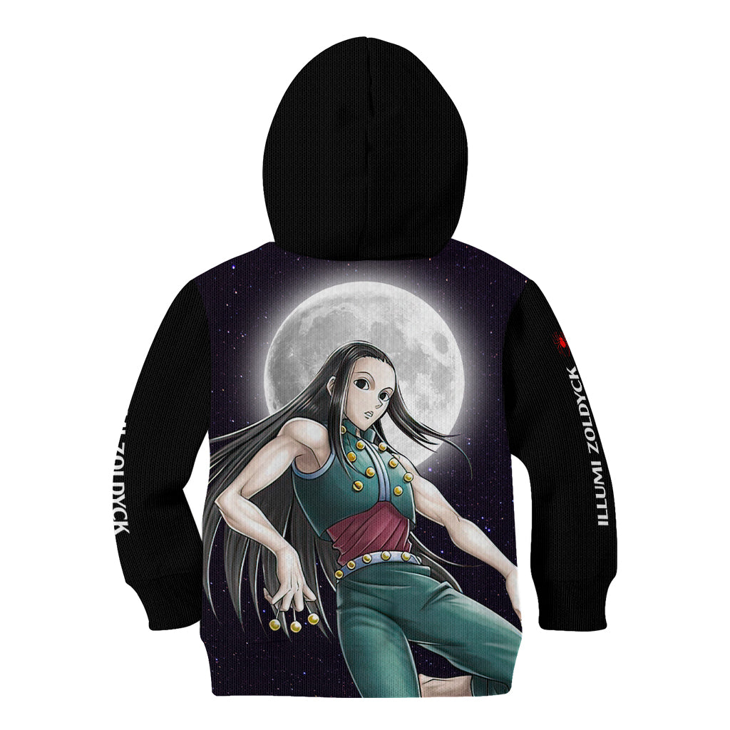 Illumi Zoldyck Phantom Troupe Hunter X Hunter Kid Hoodie Anime Style