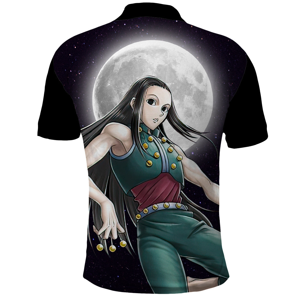 Illumi Zoldyck Phantom Troupe Hunter X Hunter Polo Shirt Anime Style