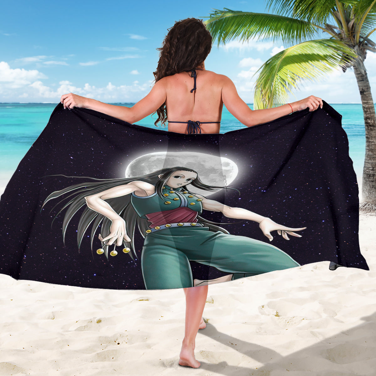 Illumi Zoldyck Phantom Troupe Hunter X Hunter Sarong Anime Style