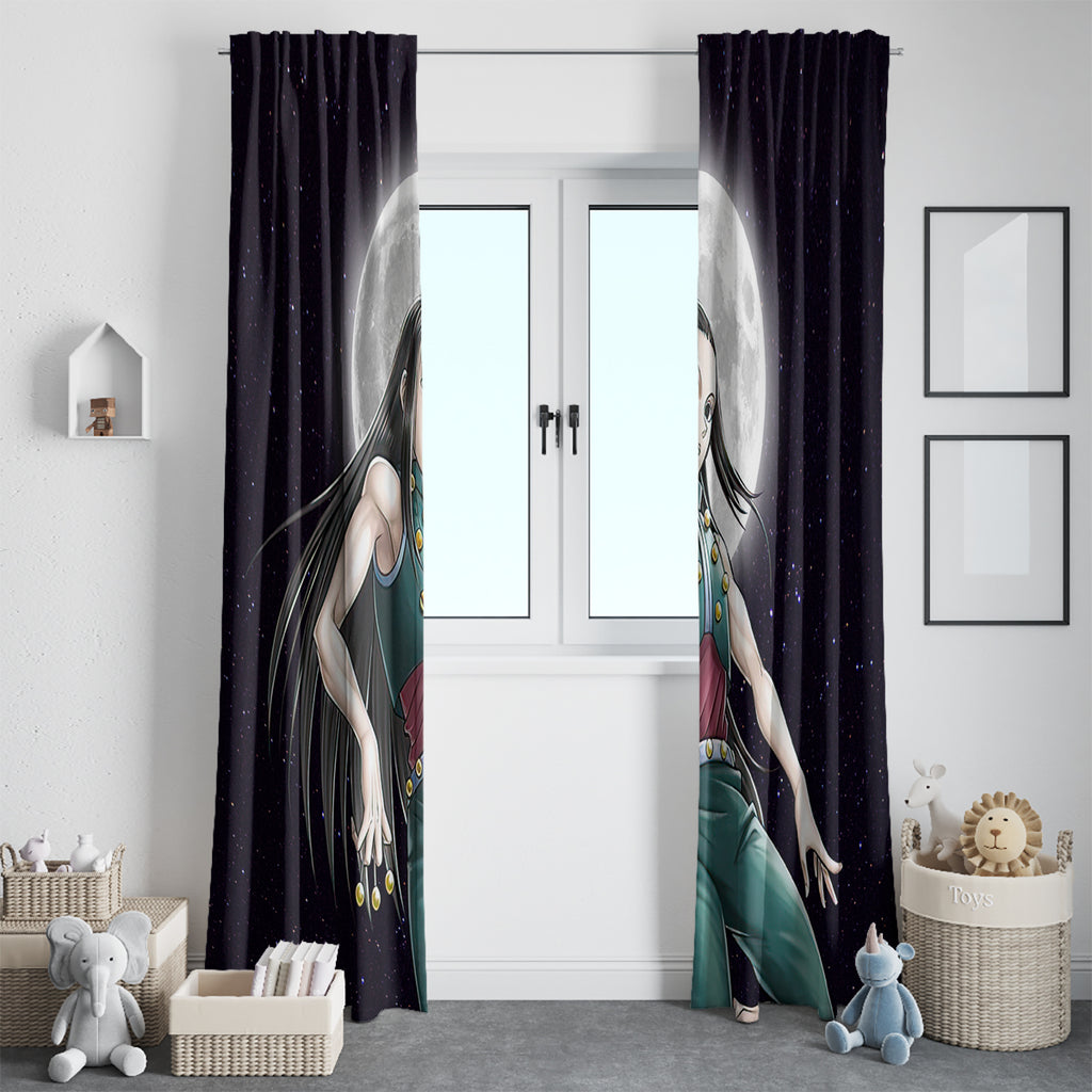 Illumi Zoldyck Phantom Troupe Hunter X Hunter Window Curtain Anime Style