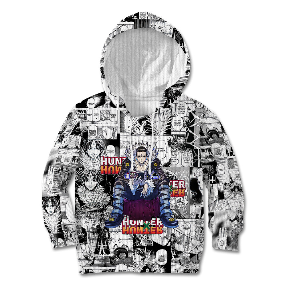 Chrollo Lucilfer Hunter X Hunter Kid Hoodie Manga Mix Anime Style