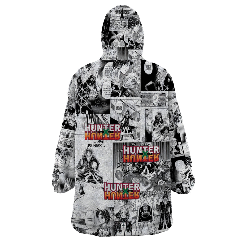 Chrollo Lucilfer Hunter X Hunter Wearable Blanket Hoodie Manga Mix Anime Style