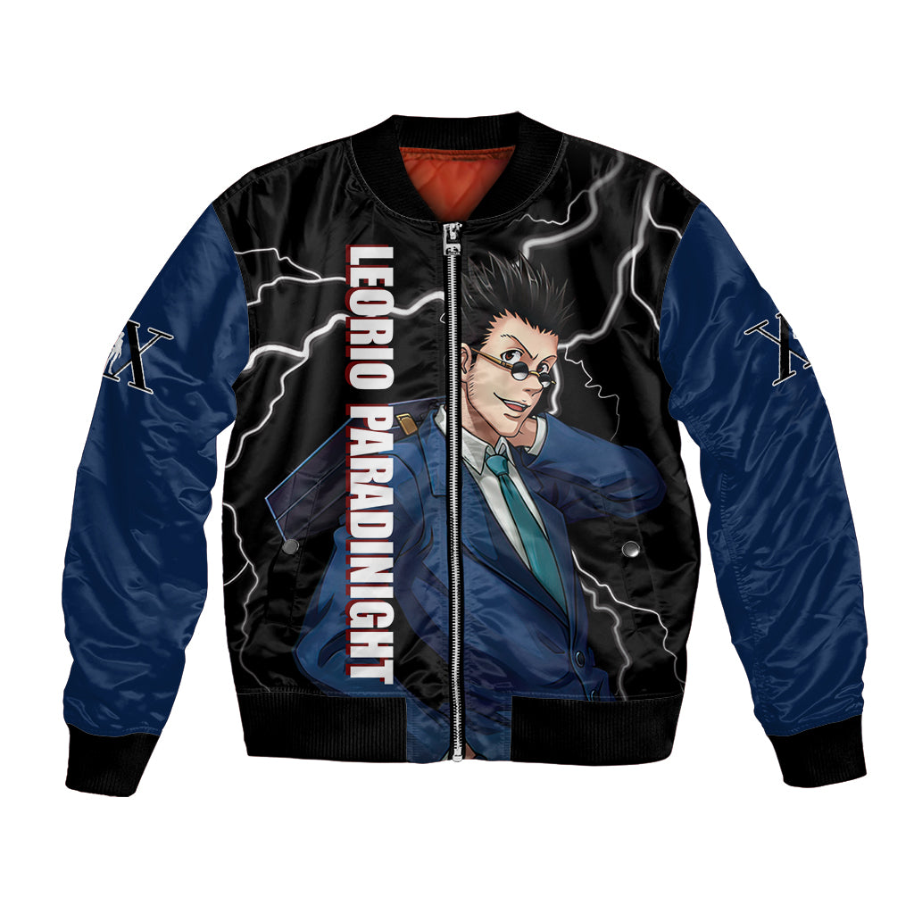Leorio Hunter X Hunter Bomber Jacket Anime Style