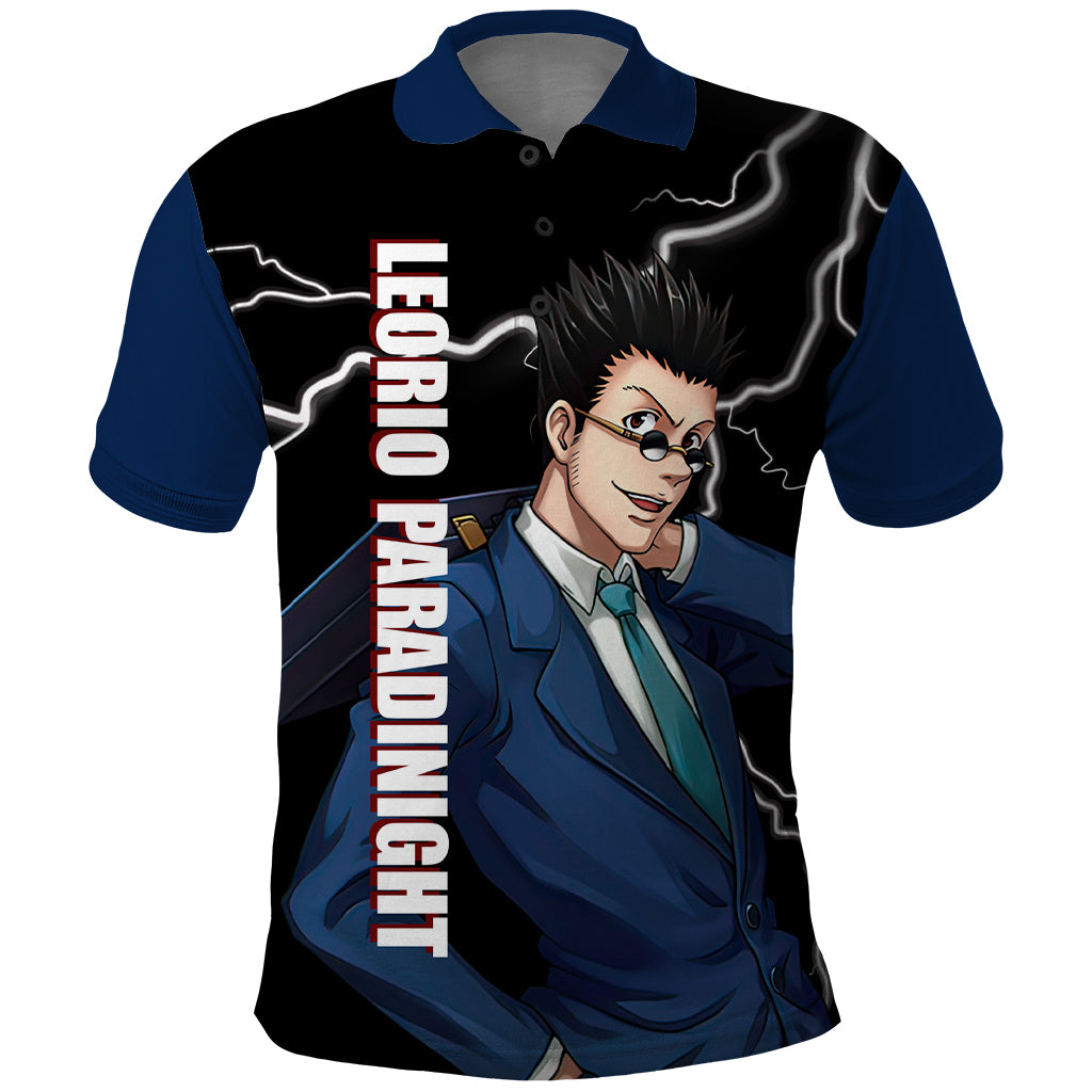 Leorio Hunter X Hunter Polo Shirt Anime Style