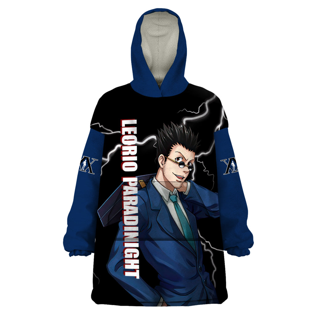 Leorio Hunter X Hunter Wearable Blanket Hoodie Anime Style