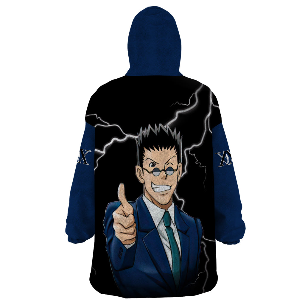 Leorio Hunter X Hunter Wearable Blanket Hoodie Anime Style