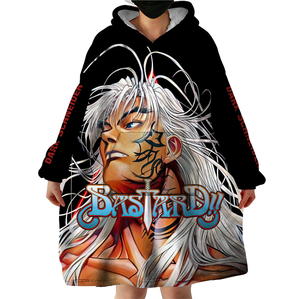 Dark Schneider Basrard Wearable Blanket Hoodie Anime Style