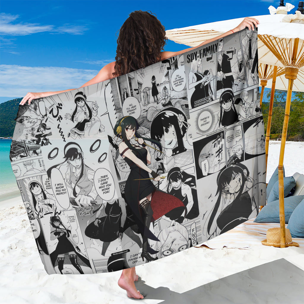 Yor Forger Spy X Family Sarong Manga Mix Anime Style