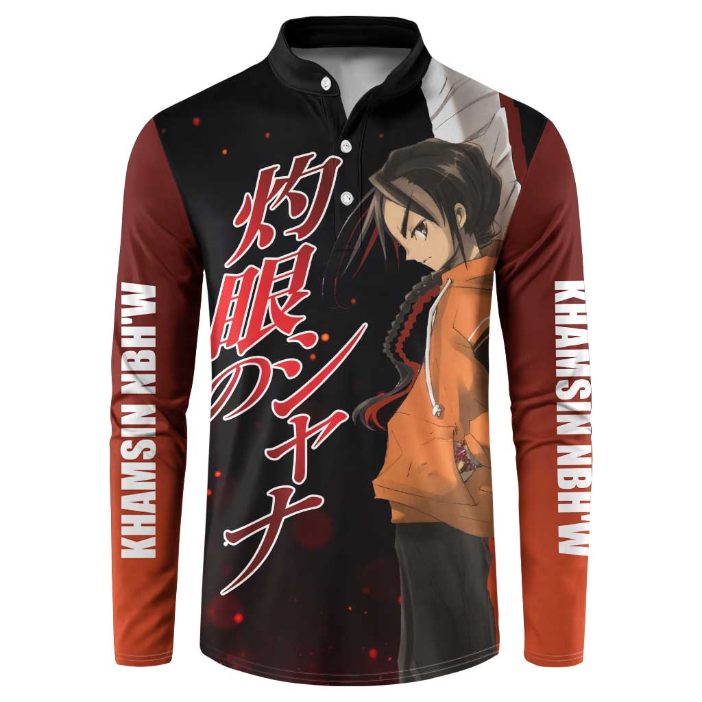 Khamsin Nbh'w - Shakugan no Shana Button Sweatshirt Anime Style