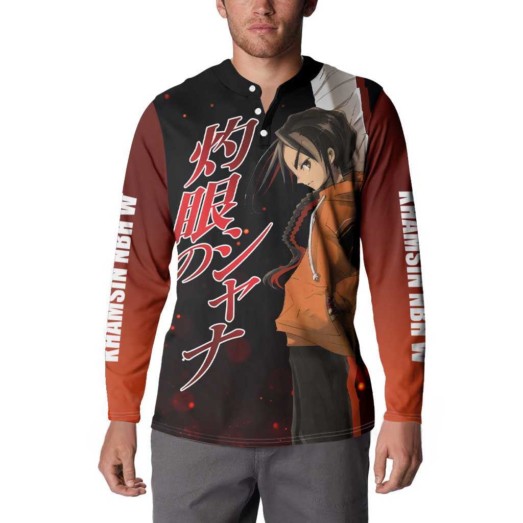 Khamsin Nbh'w - Shakugan no Shana Button Sweatshirt Anime Style