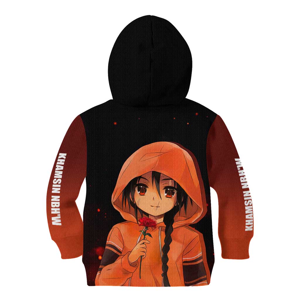 Khamsin Nbh'w - Shakugan no Shana Kid Hoodie Anime Style