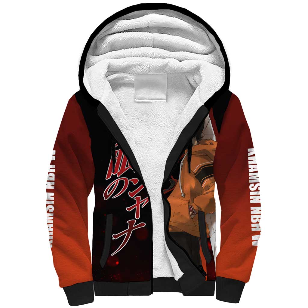 Khamsin Nbh'w - Shakugan no Shana Sherpa Hoodie Anime Style