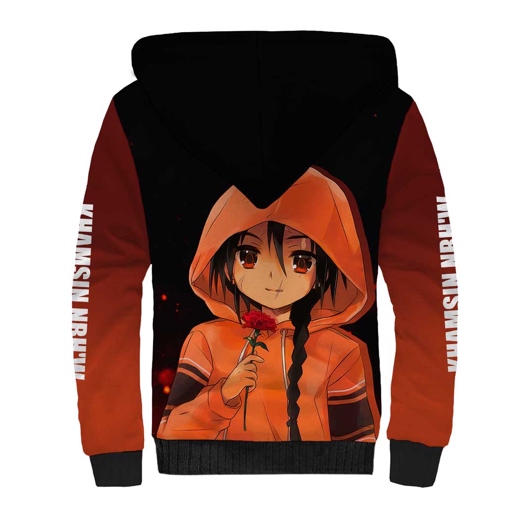 Khamsin Nbh'w - Shakugan no Shana Sherpa Hoodie Anime Style