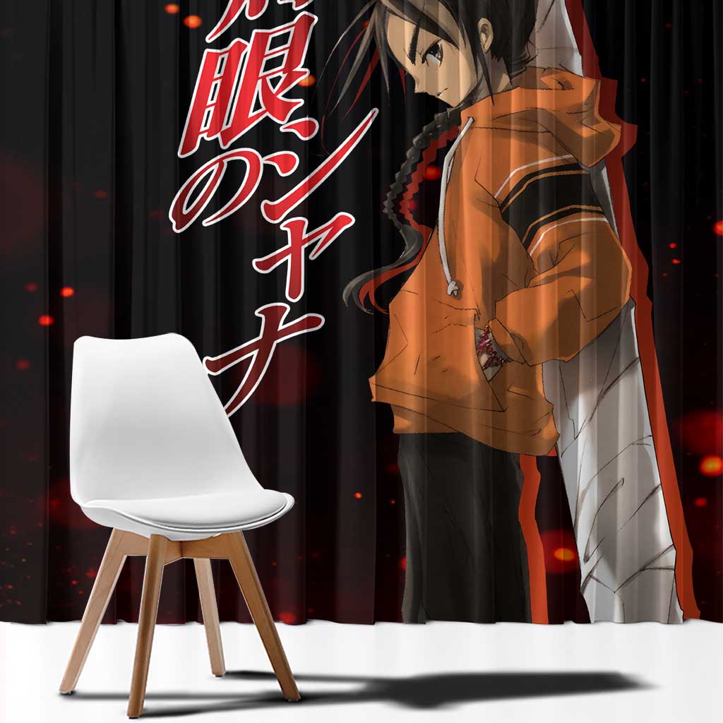 Khamsin Nbh'w - Shakugan no Shana Window Curtain Anime Style