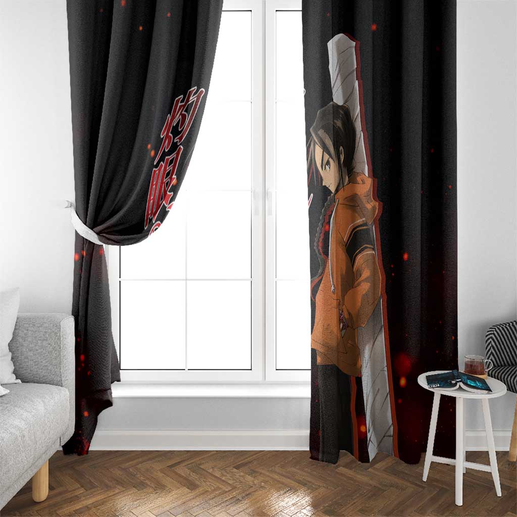 Khamsin Nbh'w - Shakugan no Shana Window Curtain Anime Style