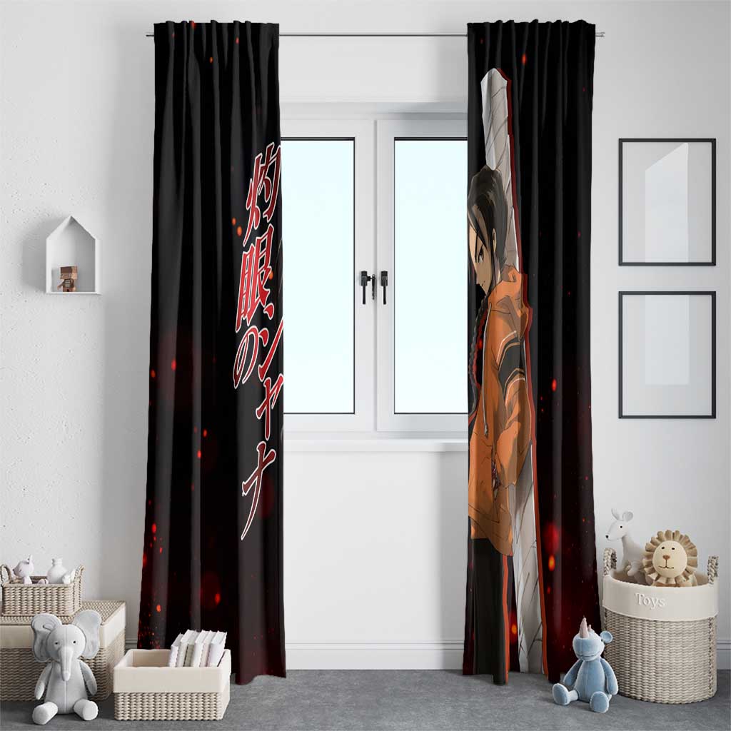 Khamsin Nbh'w - Shakugan no Shana Window Curtain Anime Style