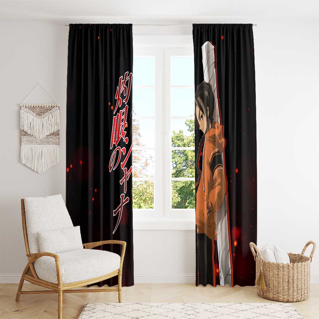 Khamsin Nbh'w - Shakugan no Shana Window Curtain Anime Style