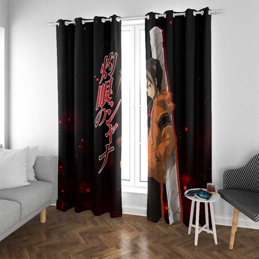 Khamsin Nbh'w - Shakugan no Shana Window Curtain Anime Style
