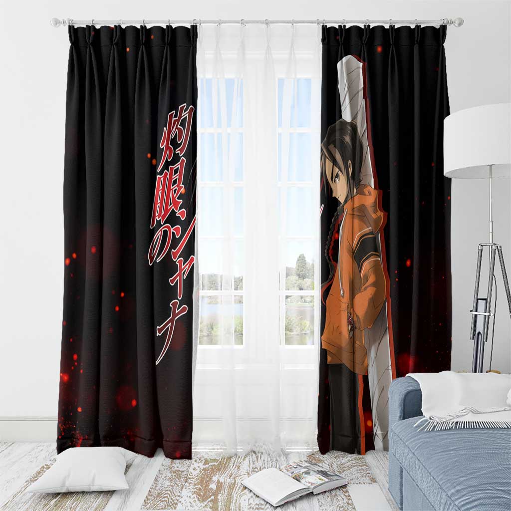 Khamsin Nbh'w - Shakugan no Shana Window Curtain Anime Style