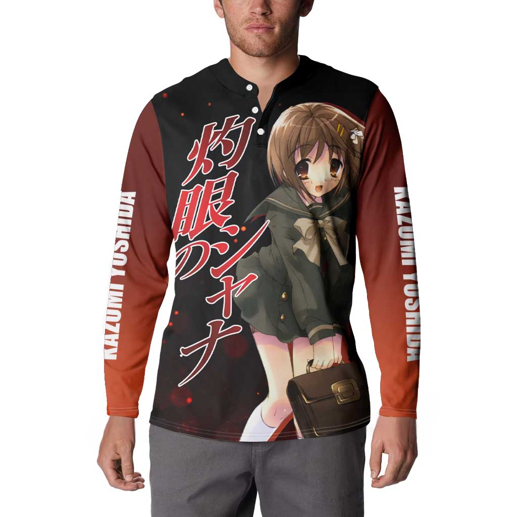 Kazumi Yoshida - Shakugan no Shana Button Sweatshirt Anime Style