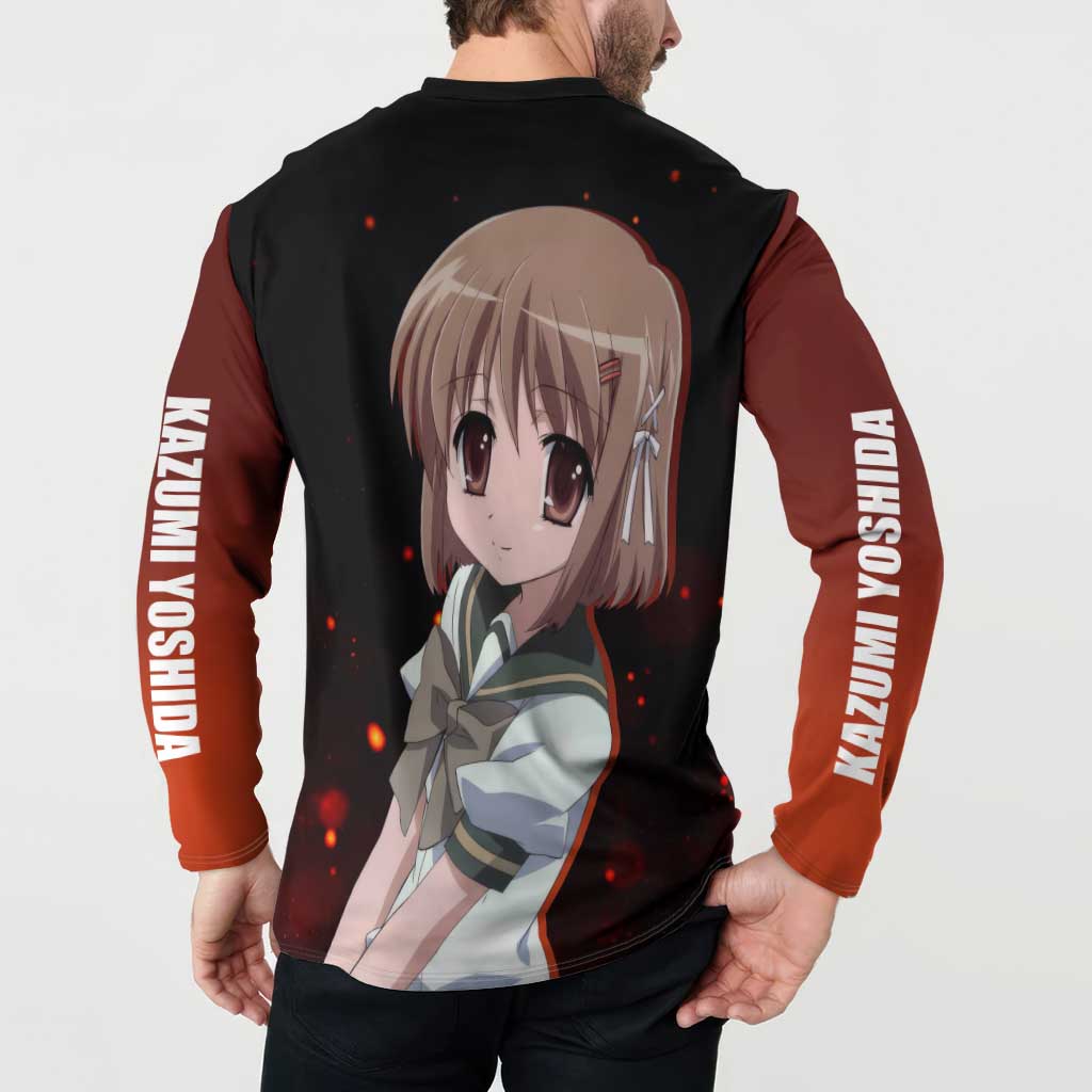 Kazumi Yoshida - Shakugan no Shana Button Sweatshirt Anime Style