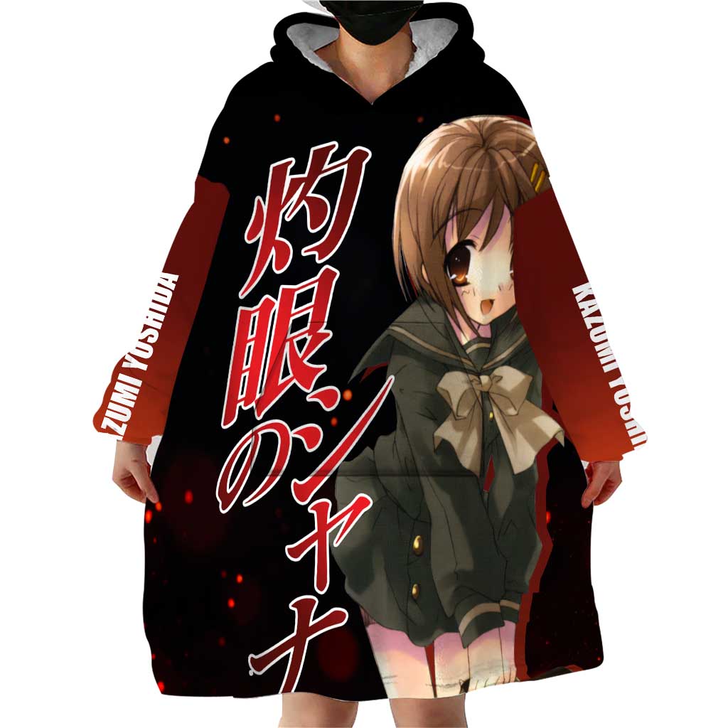 Kazumi Yoshida - Shakugan no Shana Wearable Blanket Hoodie Anime Style