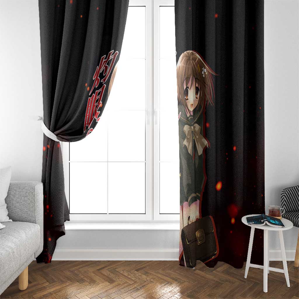 Kazumi Yoshida - Shakugan no Shana Window Curtain Anime Style